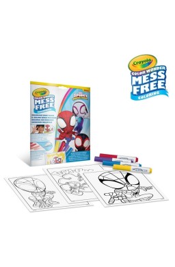 Kolorowanka z magicznymi flamastrami Spidey...