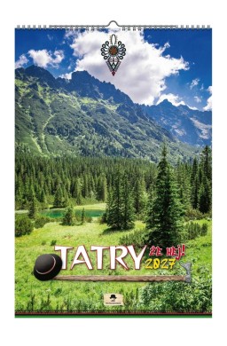 Kalendarz 2027 A3 ścienny Tatry, że hej!