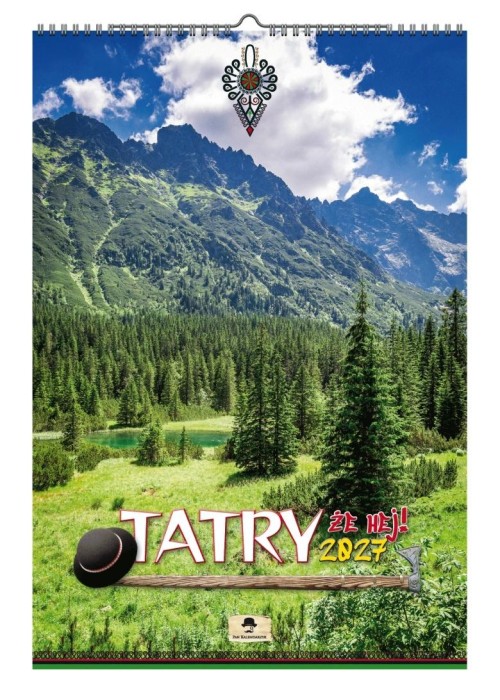 Kalendarz 2027 A3 ścienny Tatry, że hej!