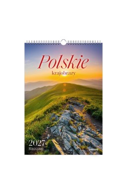 Kalendarz 2027 A3 ścienny Polskie krajobrazy
