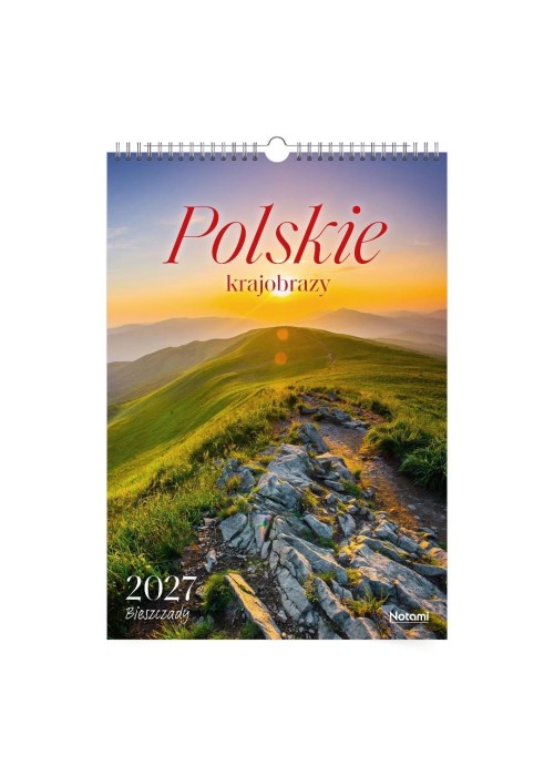 Kalendarz 2027 A3 ścienny Polskie krajobrazy