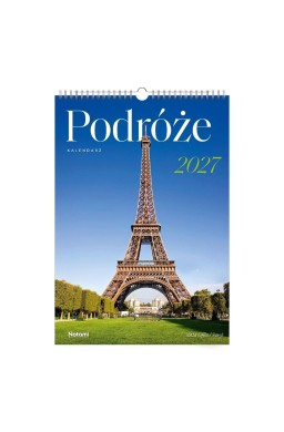Kalendarz 2027 A3 ścienny Podróże