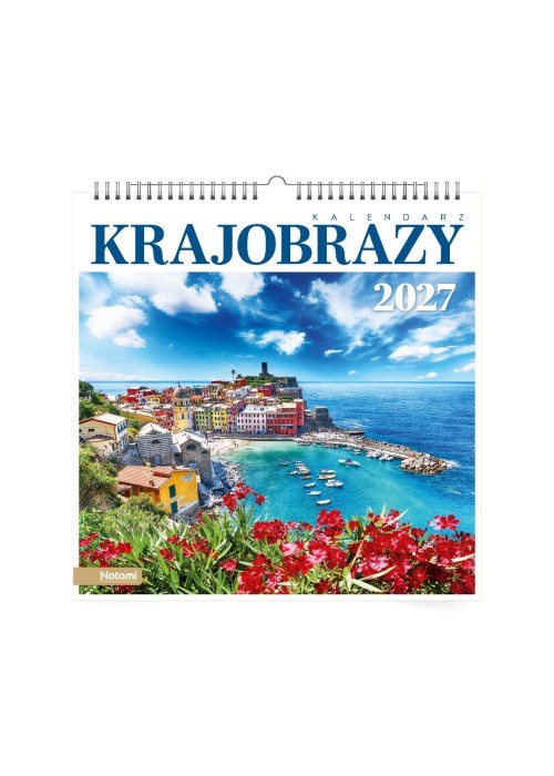 Kalendarz 2027 33x33cm ścienny Krajobrazy