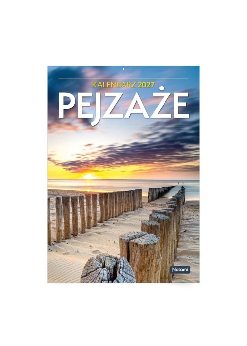 Kalendarz 2027 A4 ścienny Pejzaże