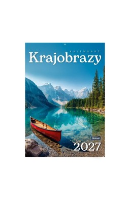 Kalendarz 2027 A4 ścienny Krajobrazy