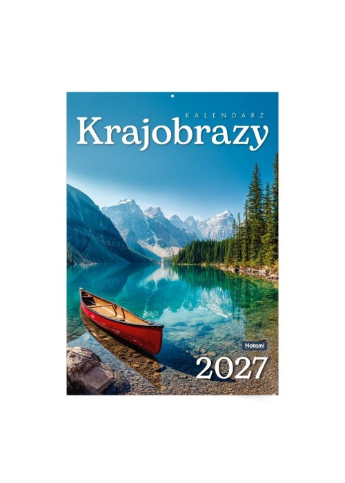 Kalendarz 2027 A4 ścienny Krajobrazy