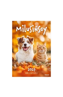Kalendarz 2027 A4 ścienny Milusińscy