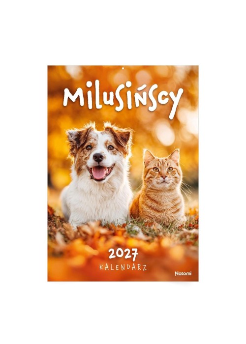 Kalendarz 2027 A4 ścienny Milusińscy