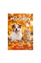 Kalendarz 2027 A4 ścienny Milusińscy