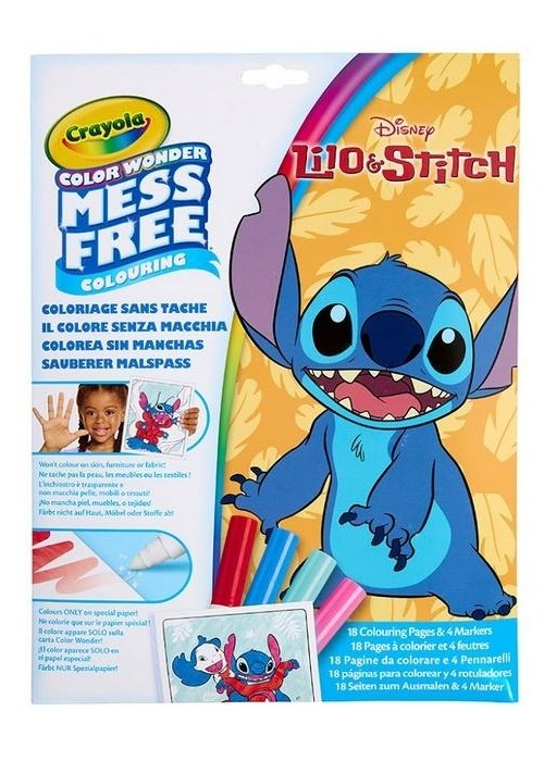 Kolorowanka z magicznymi flamastrami Lilo i Stich