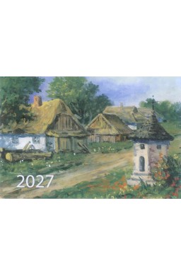 Kalendarz 2027 trójdzielny Kapliczka