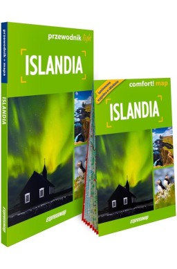 Islandia light: przewodnik + mapa