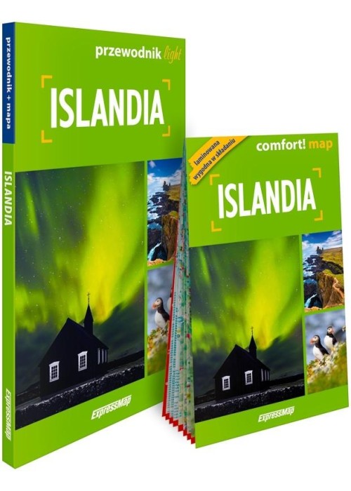 Islandia light: przewodnik + mapa