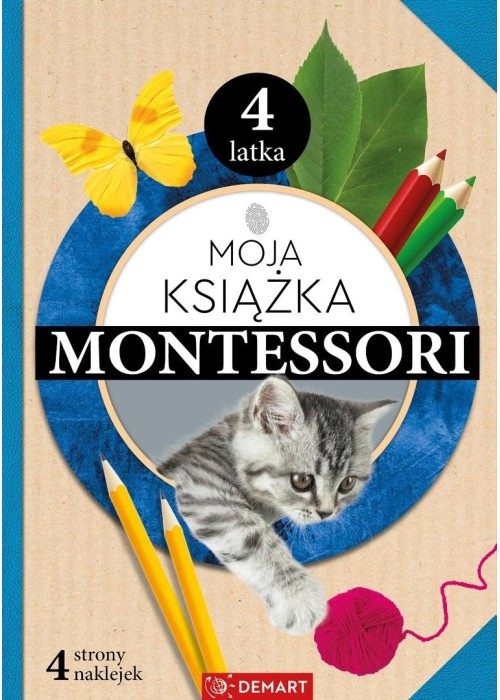 Moja książka Montessori 4-latka