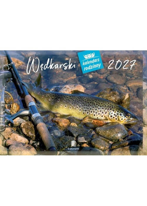 Kalendarz 2027 rodzinny Wędkarski