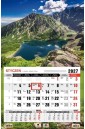 Kalendarz 2027 Trójdzielny Jednodzielny 3XL Tatry