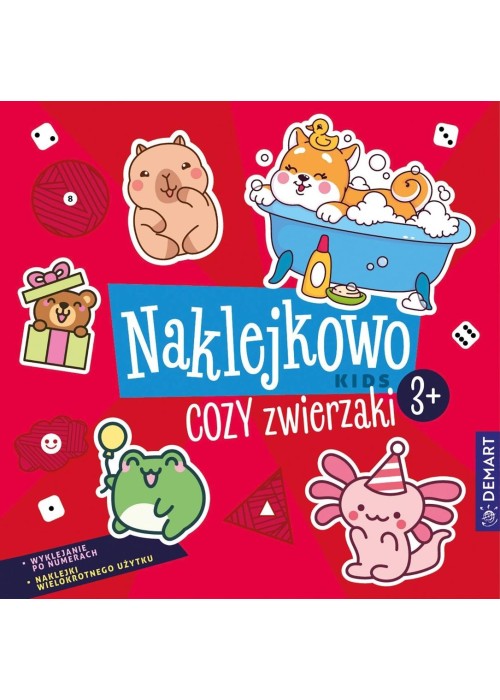 Naklejkowo Kids 3+. Cozy zwierzaki