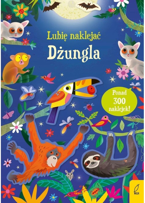 Lubię naklejać. Dżungla