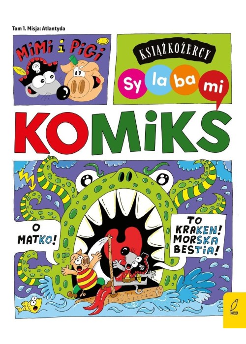 Książkożercy. Sylabami. Komiks. Mimi i Pigi