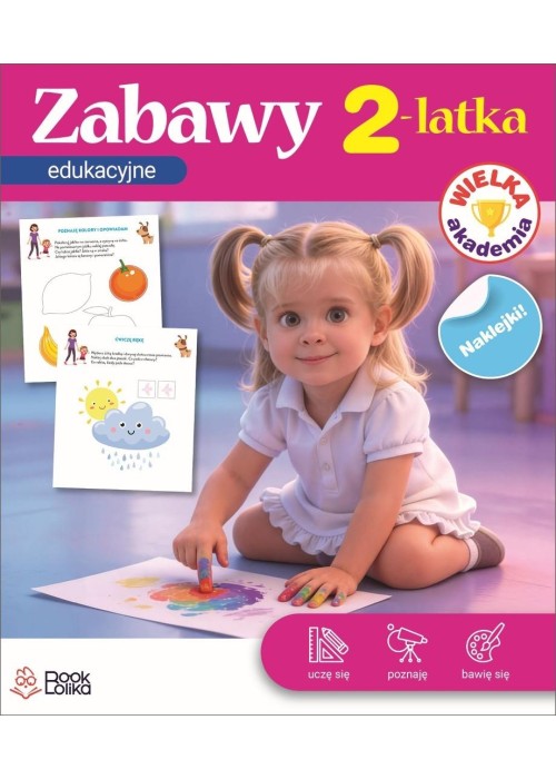 Wielka Akademia. Zabawy edukacyjne 2latka