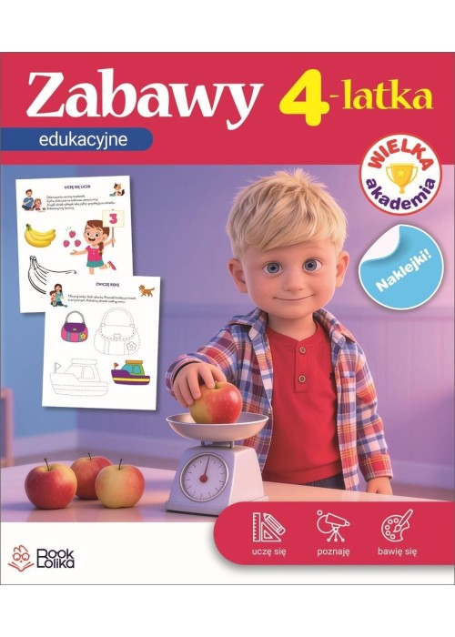 Wielka Akademia. Zabawy edukacyjne 4latka