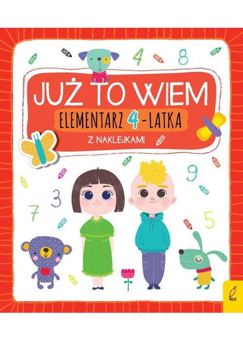 Już to wiem. Elementarz 4-latka z naklejkami