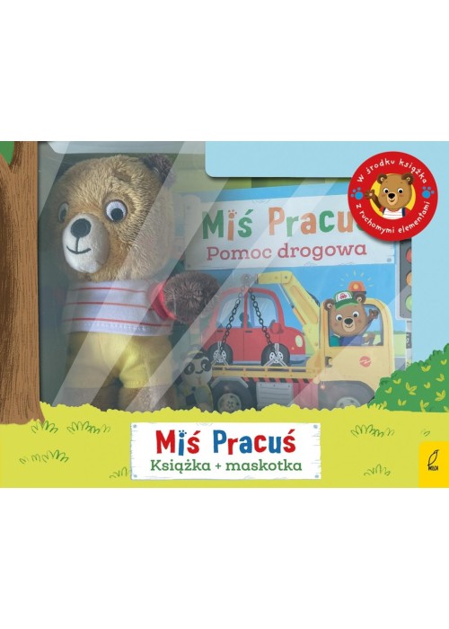 Miś Pracuś. Pomoc drogowa + maskotka