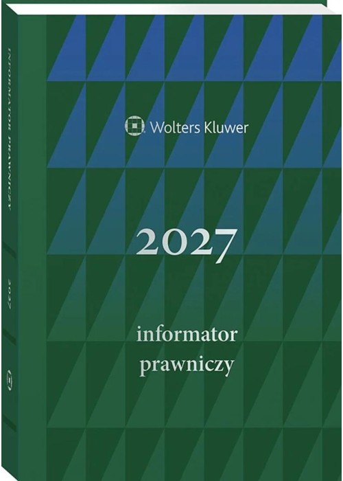 Informator Prawniczy 2027 zielony A5