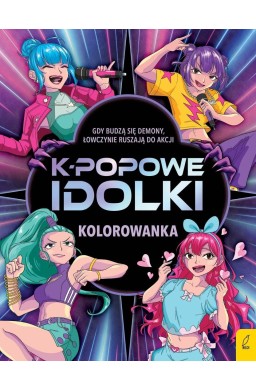 K-popowe idolki. Kolorowanka