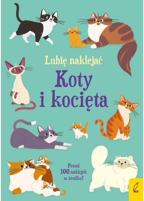 Lubię naklejać. Koty i kocięta