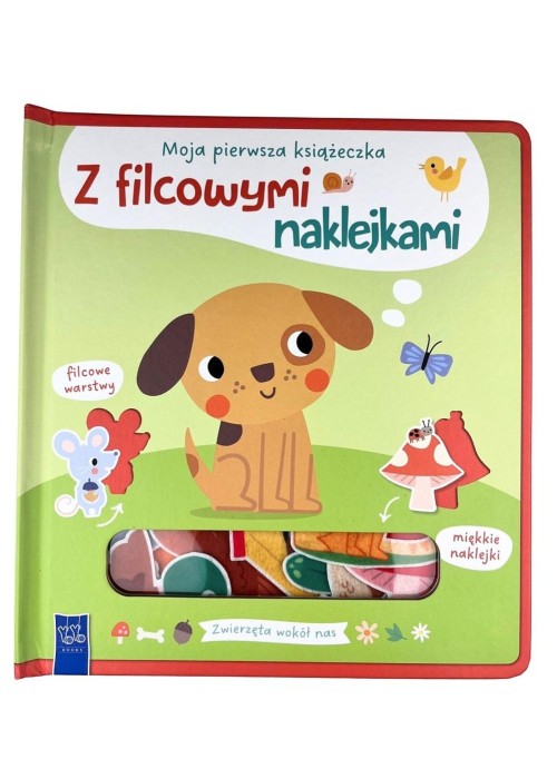 Zwierzęta wokół nas. Moja pierwsza książeczka...