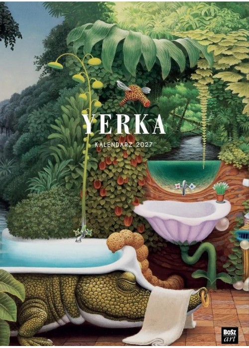 Kalendarz 2027 Jacek Yerka wzór 3 A3