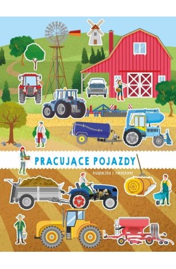 Pojazdy z naklejkami. Pracujące pojazdy