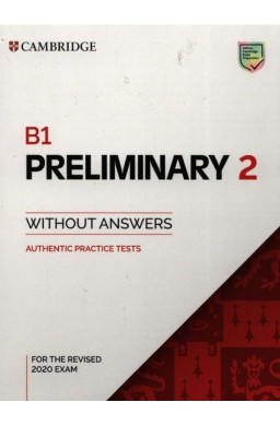 B1 Preliminary 2 SB without Answers