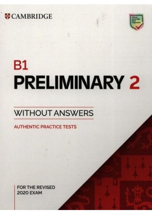 B1 Preliminary 2 SB without Answers