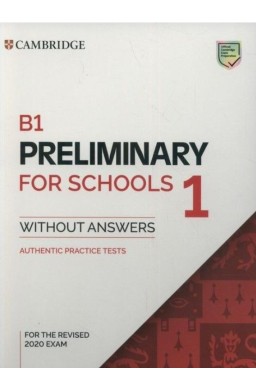 B1 Preliminary 1 Authentic Practice Tests