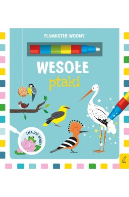 Flamaster wodny. Wesołe ptaki