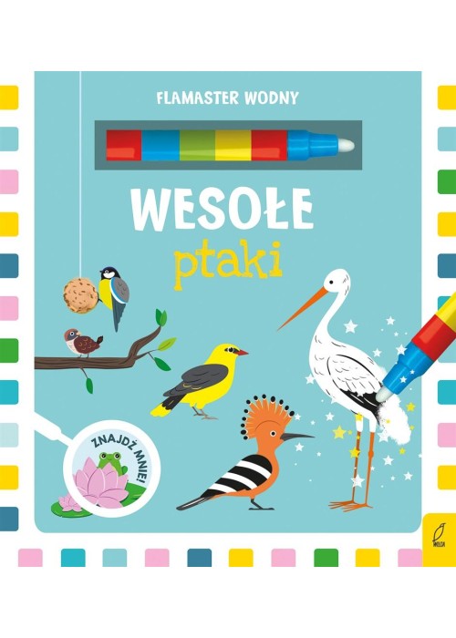 Flamaster wodny. Wesołe ptaki