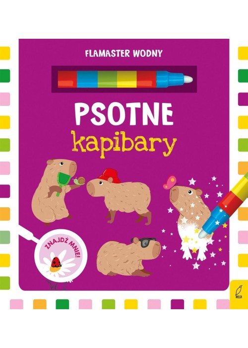 Flamaster wodny. Psotne kapibary