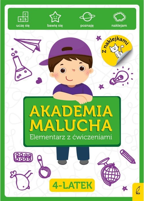 Akademia Malucha. Elementarz z ćwiczeniami 4-latek