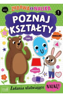 Kolorowanka zabawa i nauka poznaj kształty