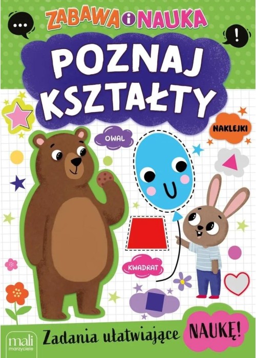 Kolorowanka zabawa i nauka poznaj kształty