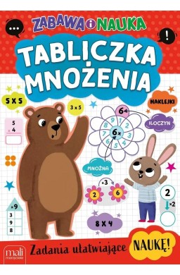 Kolorowanka zabawa i nauka tabliczka mnożenia