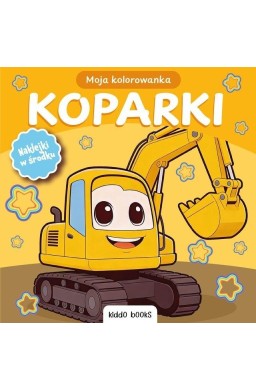 Kolorowanka moja koparki