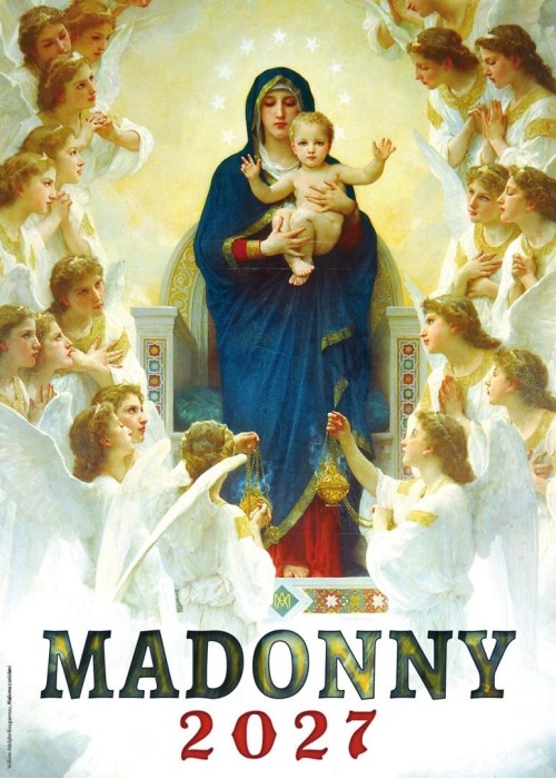 Kalendarz 2027 ścienny Madonny