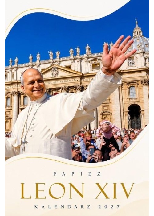 Kalendarz 2027 ścienny papież Leon XIV