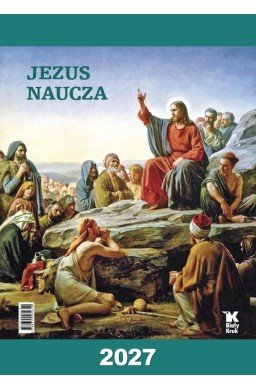 Kalendarz 2027 ścienny Jezus naucza