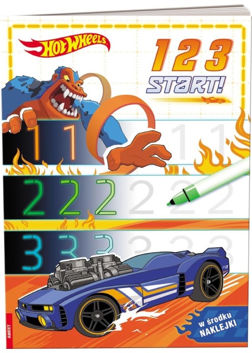 Mattel Hot Wheels. 1 2 3 start!