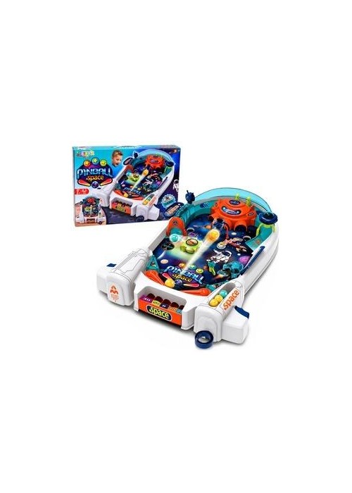 Pinball kosmiczny fliper rakieta 8 kulek