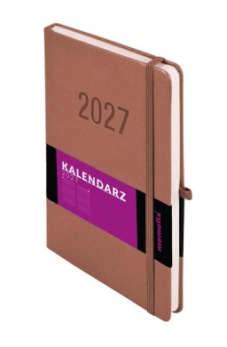 Kalendarz 2027 Memofix B5 DNS mocha mouse